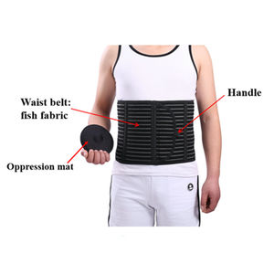 HKJD Cinturón de soporte para <span class=keywords><strong>hernia</strong></span> <span class=keywords><strong>inguinal</strong></span> ajustable Cinturón de <span class=keywords><strong>hernia</strong></span> umbilical <span class=keywords><strong>abdominal</strong></span> con almohadillas para hombres y mujeres - Product Image 2