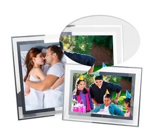 Bán Buôn Sáng Tạo Quảng Trường Pha Lê Kính Khung Ảnh Trong 5 Inch 6 Inch 7 Inch 8 Inch Kích Thước Cho A4 A5 Giấy Chứng Nhận Sân Khấu Trang Trí - Product Image 5