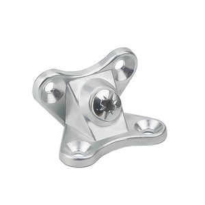 Jiufa Three In One Shelf Connector Combination Corner <b>Bracket</b> Furniture Joint Support 50pcs Free Shipping - Product Image 4