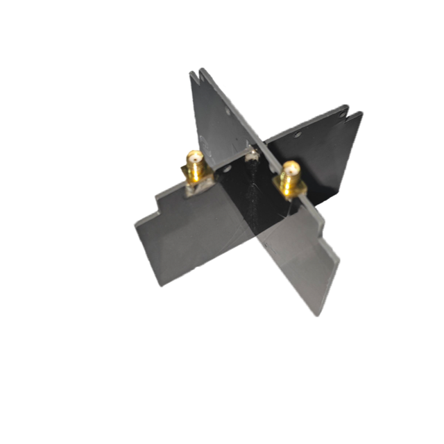 QT-ZT1208X Dual Polarized 1-12GHz UWB Vivaldi Antenna for EMC & Spectrum Monitoring