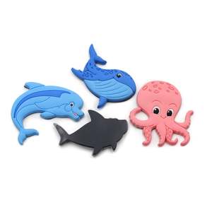 แม่เหล็กติดตู้เย็นรูปสัตว์การ์ตูนน่ารักสำหรับเด็ก ของที่ระลึก แม่เหล็กซิลิโคน 3 มิติ รูปทรงต่างๆ - Product Image 6