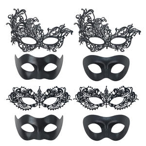 <span class=keywords><strong>Masque</strong></span> de mascarade pour couple, femmes et hommes, brillant, vénitien, fête d'Halloween, bal, dentelle, <span class=keywords><strong>masque</strong></span> chinois - Product Image 6