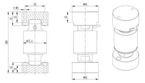 Werksverkauf direkt Säulen wäge zelle für LKW-Waage Kanister Wäge zelle - Product Image 3