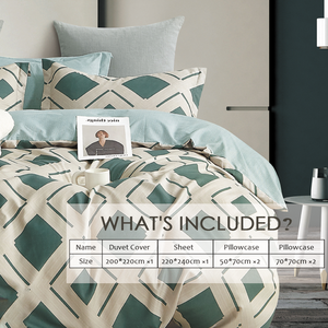 Bộ đồ giường Chất lượng cao sáu mảnh Twill hiện đại 2025 Chọn từ nhiều mẫu khác nhau với bộ hộp quà tặng - Product Image 3