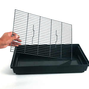GSF blanc noir fil de fer poignée Design Portable grand espace Hamster Cage pour animal de compagnie Hamster - Product Image 5