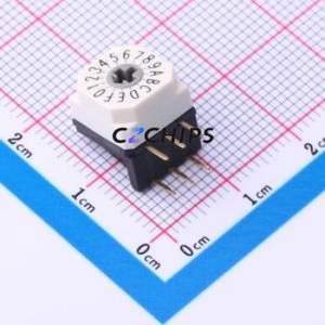 PDR-16H Rotary Encoder Switch Through hole Component (THT) Switch 16 True Code - Product Image 1
