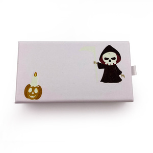 Yiernuo Halloween Party Crâne <span class=keywords><strong>Fantôme</strong></span> Bonbons Cils Boîtes En Gros Cils Colle Emballage pour Bonbons et Cils Stockage - Product Image 5