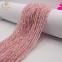 Perles de pierre naturelle en gros de qualité supérieure visage rond 2 mm Morgan grenat bijoux pierre bijoux accessoires perles de pin