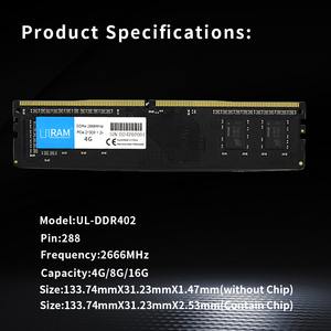 DDR4 UDIMM PC <span class=keywords><strong>RAM</strong></span> 4GB <span class=keywords><strong>8GB</strong></span> 16GB 32GB 2400MHz 2666MHz 3200MHz peningkatan memori untuk Gaming kantor rumah - Product Image 6