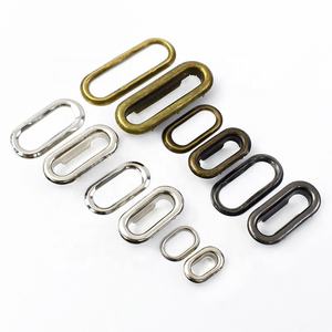 Deepeel BK070 8-30mm tracolla da cintura asola antiarrugginita ovale in rame solido cavo rivetto accessorio decorativo per bagaglio - Product Image 1
