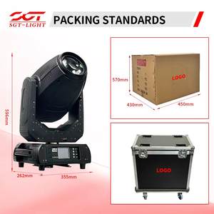 Descuento por tiempo limitado: Luz Sharpy de cabeza móvil de alta configuración para escenario, 280W 14R 3 en 1, para clubes, eventos y conciertos - Product Image 2