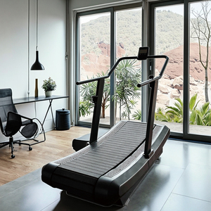 Thương mại phòng tập thể dục Máy chạy bộ cho đi bộ Cardio tập thể dục cong Máy chạy bộ với màn hình hiển thị kỹ thuật số và điện cơ khí lái xe - Product Image 5