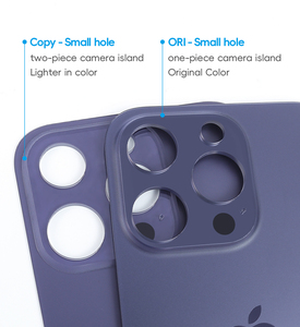 STAROZON Vetro Posteriore di Alta Qualità per Telefoni Cellulari 11 12 <span class=keywords><strong>13</strong></span> 14 Mini <span class=keywords><strong>Pro</strong></span> <span class=keywords><strong>Max</strong></span>, <span class=keywords><strong>Dimensioni</strong></span> OEM 1:1, Vetro Posteriore con Foro Piccolo - Product Image 2