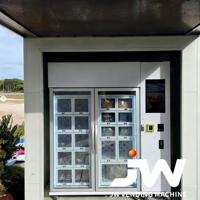Distributeur automatique de fleurs intelligent commercial, 20-150 pièces, écran tactile 22 pouces, système de refroidissement, kiosque de vente en acier inoxydable
