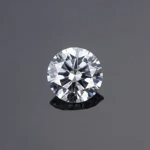 De alta calidad de CVD HPHT laboratorio creado diamante ronda brillante corte 0.5ct pequeño tamaño real de diamantes de piedras preciosas sueltas