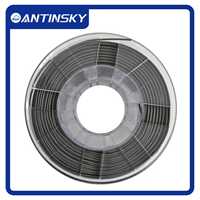 Filamento de Acero Inoxidable 316 ANTINSKY para Impresora 3D, 1.75mm, 1KG, Piezas Mecánicas de Alta Velocidad, Alta Calidad, Alta Precisión Dimensional, 200C