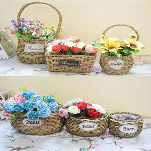Nuevo Producto Más Vendido en 2023, Cesta de Mimbre Vacía Hecha a Mano para Flores, Regalo - Product Image 2