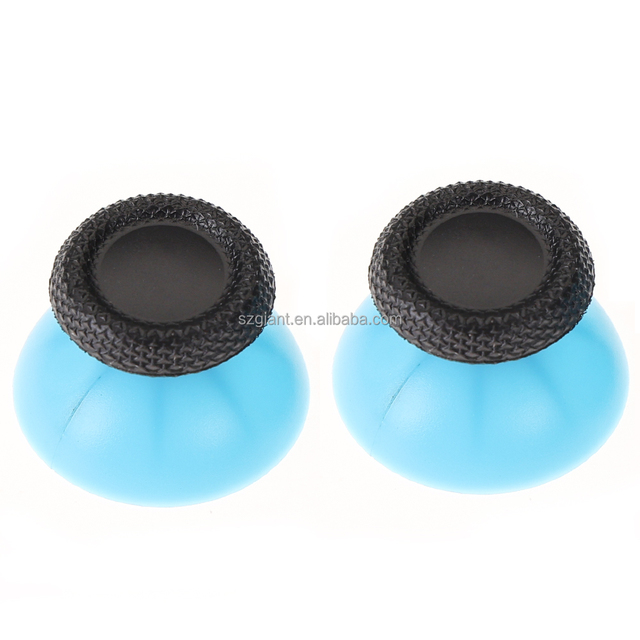 Replacement for PS5 Dual Color Analog Thumbstick Cover for PS5 Game Controller Double Colors Mushroom Grips Case Repair Parts