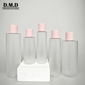 Thấp Moq 50 <span class=keywords><strong>Ml</strong></span> <span class=keywords><strong>60</strong></span> <span class=keywords><strong>Ml</strong></span> 2Oz 80Ml 100Ml Rỗng Nhựa <span class=keywords><strong>Pet</strong></span> 150Ml 200Ml 250 <span class=keywords><strong>Ml</strong></span> 300Ml 8Oz Rõ Ràng Frosted Chai Với Màu Hồng Nắp Đĩa - Product Image 3