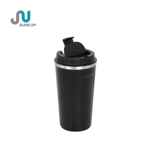 Gobelet isotherme portable à double paroi en acier inoxydable 304 avec poignée pour bière froide et café - Product Image 1