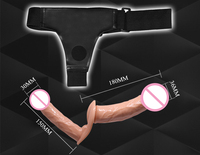 Dildo de doble correa para penetración dual, pantalones con correa para pene, cinturón vibrador portátil, juguetes sexuales para mujeres lesbianas