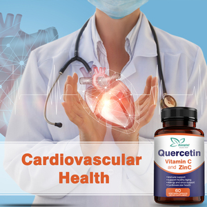 Vendita calda di capsule di Quertcetin <span class=keywords><strong>con</strong></span> vitamina C <span class=keywords><strong>zinco</strong></span> integratore alimentare per il supporto immunitario e un sano invecchiamento per adulti - Product Image 5