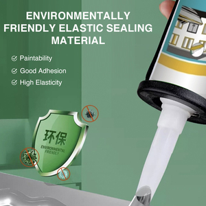 Sellador Acrílico de Alta Elasticidad a Base de Agua, Impermeable y Pintable, para Rellenar Paredes, Ventanas, Puertas y Baños, 300 ml - Product Image 2