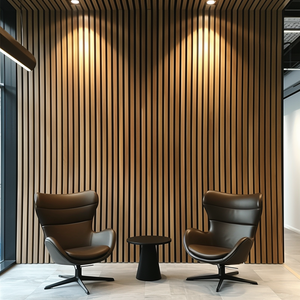 Rock Wool Panel <strong>Wood</strong> Acoustic Wall Panels Sound Thermal Insulation for Exterior Facade Curtain Wall Dedicated - Product Image 2