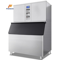 Machine à glaçons commerciale compacte FXN, équipement automatique de fabrication de glaçons pour les salons de thé, les bars et les KTV, 110V 220V