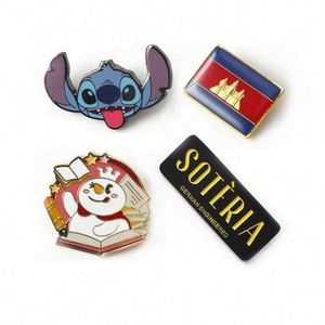 Meilleures ventes 2023 : Badges en métal personnalisés avec logo, épinglettes émaillées, technique de moulage, prix compétitif pour les grossistes - Product Image 3