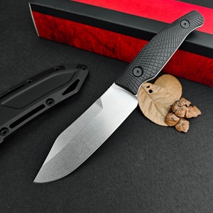 Cuchillo de Camping Recto con Mango Completo Ker Shaw C1 1083, Acero D2 de Alta Dureza, para Caza al Aire Libre, con Funda Kydex, DIY OEM - Product Image 2