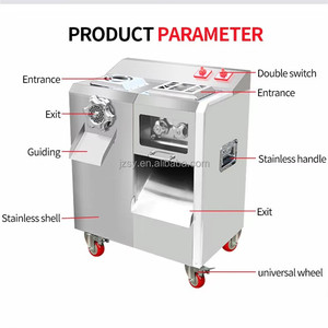 Machine à viande hachée commerciale <span class=keywords><strong>grande</strong></span> multifonction en acier inoxydable grand taux d'écheveau <span class=keywords><strong>boucherie</strong></span> charnue coupe lavement écheveau légumes - Product Image 2