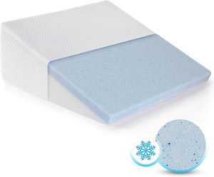 Cojín de <span class=keywords><strong>reflujo</strong></span> ácido para cama, almohada con gel de refrigeración hipoalergénico, parte superior de espuma viscoelástica - Product Image 4
