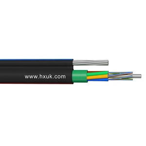 Câble à fibre optique monomode pour conduit GYTC8A, tube <span class=keywords><strong>central</strong></span> lâche, légèrement blindé, 8 fibres, en forme de 8, extérieur, certifié Hanxin & OEM SGS - Product Image 1