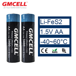 Ultra-low temperature battery <b>AA</b> FR6 Battery 3400mAh 1.5V Li-FeS2 FR14505 Batteries For Camera - Product Image 1