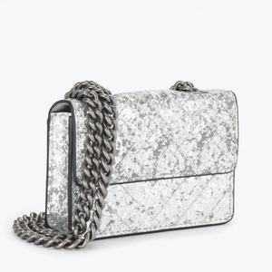 Mini Borsa Ricamata con Catena a Tracolla, Fodera in Nylon, Colori Vivaci - Product Image 2