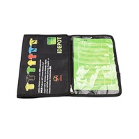 Kit d'arbitre de football Johold Équipement d'entraînement d'arbitre de football Carte rouge et jaune sélecteur de bord baromètre bord finder flag