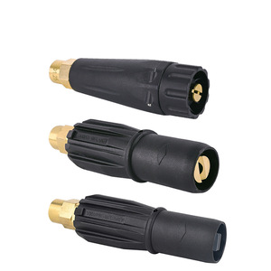 Mingou Pressure Washer Foam Nozzle 3300Psi <b>Plastic</b> Copper Car Wash Degreasing High Pressure <b>Cleaner</b> - Product Image 1