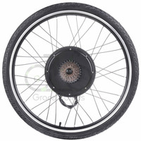 Kit de motorisation de vélo électrique 48v, 1000w, moteur dans la roue arrière sans balais, haute qualité