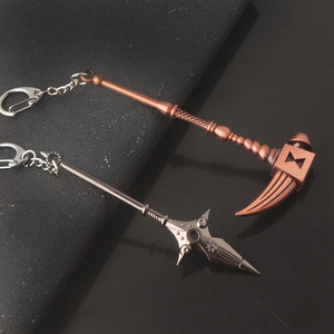 Japón <span class=keywords><strong>Anime</strong></span> Meliodas Lost Bane Escano hacha llavero los siete pecados <span class=keywords><strong>capitales</strong></span> artefacto arma modelo llavero - Product Image 3