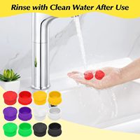 Capuchon de protection en silicone pour flacon d'insuline 3ml/5ml, 6 couleurs, couvercle anti-poussière étanche pour flacon en verre de laboratoire