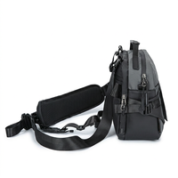 Sac à dos tactique léger 8L en nylon Cordura 1000D avec système MOLLE, sac bandoulière avec cadre interne pour le sport et le cyclisme