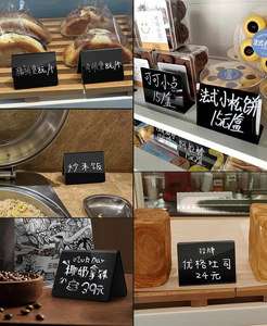 Pizarras acrílicas Mini Buffet Etiquetas <span class=keywords><strong>de</strong></span> <span class=keywords><strong>precio</strong></span> Letreros <span class=keywords><strong>de</strong></span> mesa independientes - Product Image 3