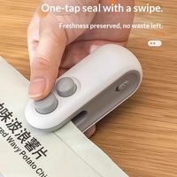 Mini-scelleuse sous vide portable à chauffage rapide pour sacs d'emballage plastique, idéale pour conserver les aliments frais