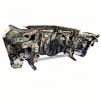 Radiador de montaje de parachoques delantero de segunda mano Original de alta calidad para mercedes-benz GLA45 AMG W156 incluye luz antiniebla CLA