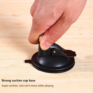 Interaktives Katzenspielzeug mit Metallglocke, Vogelimitation und Teaser-Stab für Kätzchen - Product Image 4