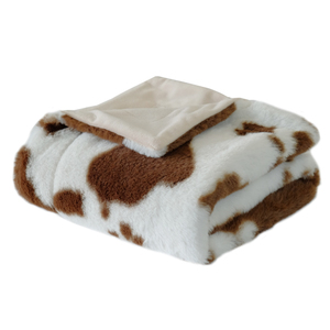 UFBemo caliente Fabricante personalizado máquina lavable de lujo Premium suave felpa estampado gato mascota perro manta cama - Product Image 2