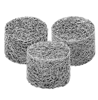 Filtre en maille métallique compressée 14*10mm pour lance à mousse, embout de buse à orifice pour canon à mousse, filtre à fil tricoté pour lance à mousse de neige