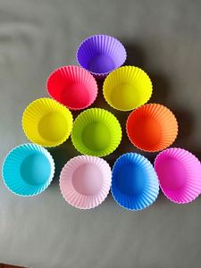 Cake Molds Basics Reusable Silicone Baking Cups, Muffin Liners Cake Tools BPA Free Silicon Mold - Product Image 2