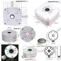 Caja de Conexiones de Plástico ABS PFA121 para Montaje en Pared, para Cámaras CCTV